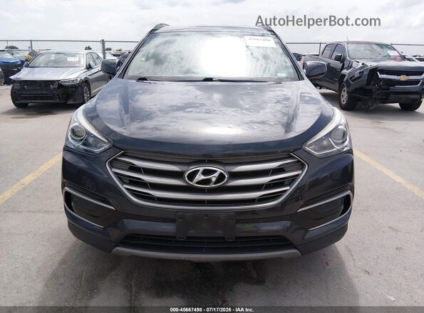 5XYZTDLB6HG458652 2017 HYUNDAI SANTA FE SPORT Gray Front view