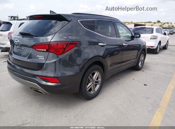 5XYZTDLB6HG458652 2017 HYUNDAI SANTA FE SPORT Gray Rear right