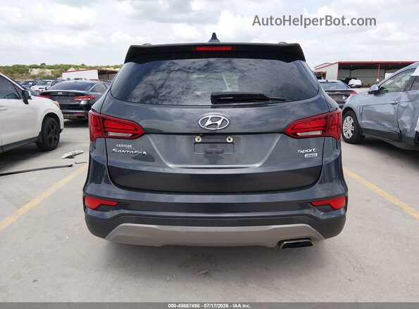 5XYZTDLB6HG458652 2017 HYUNDAI SANTA FE SPORT Gray 