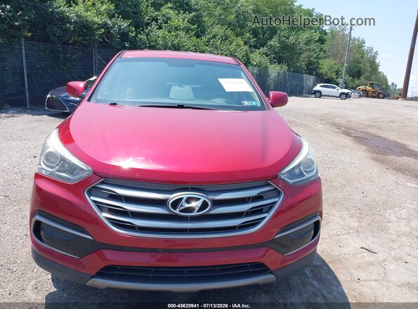 5XYZTDLB6HG487892 2017 HYUNDAI SANTA FE SPORT Red Vista frontal