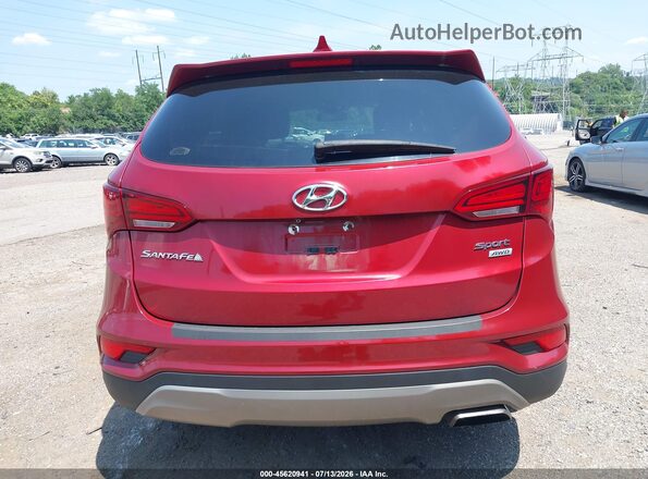 5XYZTDLB6HG487892 2017 HYUNDAI SANTA FE SPORT Red 