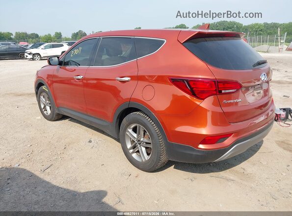5XYZTDLB8HG391004 2017 HYUNDAI SANTA FE SPORT Orange უკანა მარცხენა
