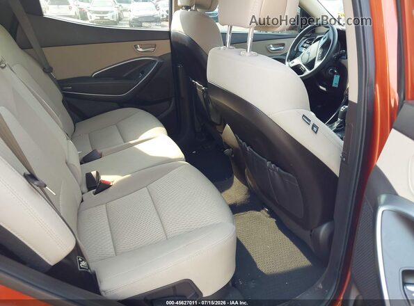 5XYZTDLB8HG391004 2017 HYUNDAI SANTA FE SPORT Orange VIN კოდის სტიკერის ხედი