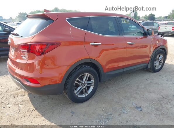 5XYZTDLB8HG391004 2017 HYUNDAI SANTA FE SPORT Orange უკანა მარჯვენა