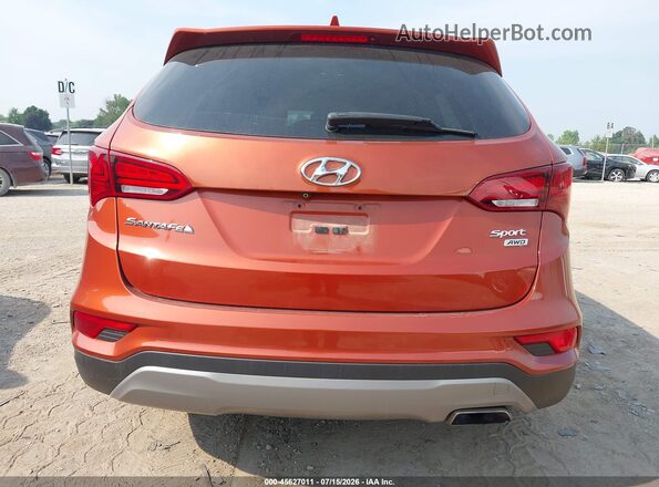 5XYZTDLB8HG391004 2017 HYUNDAI SANTA FE SPORT Orange 