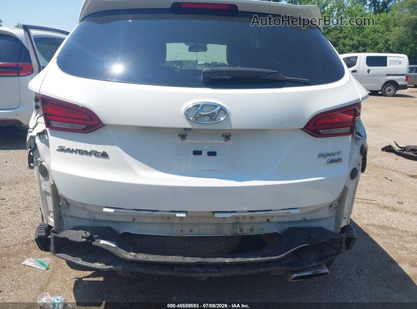 5XYZTDLB8HG403393 2017 HYUNDAI SANTA FE SPORT Белый Вид спереди