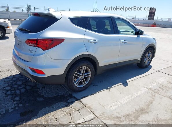 5XYZTDLB8HG459253 2017 HYUNDAI SANTA FE SPORT Silver Задня права чверть