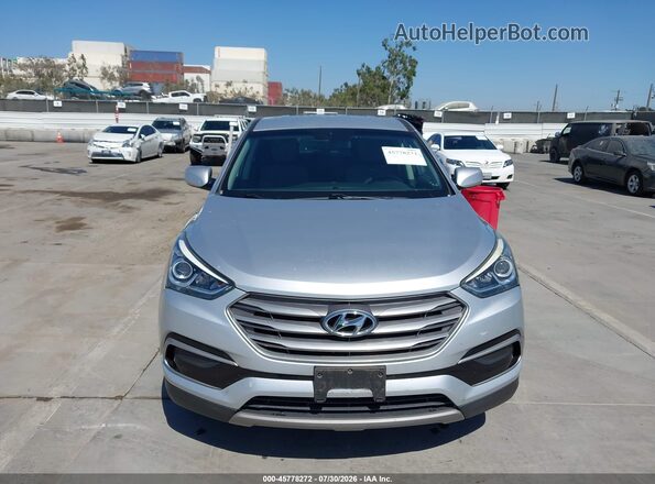 5XYZTDLB8HG459253 2017 HYUNDAI SANTA FE SPORT Silver Вид спереду
