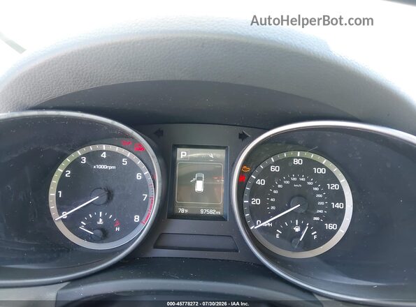 5XYZTDLB8HG459253 2017 HYUNDAI SANTA FE SPORT Silver Вид задніх сидінь