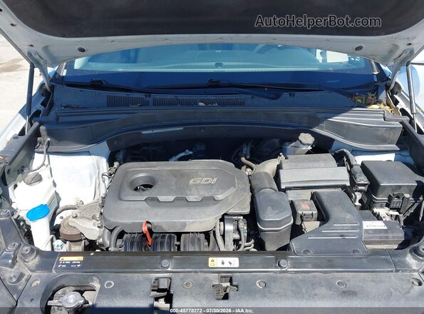 5XYZTDLB8HG459253 2017 HYUNDAI SANTA FE SPORT Silver Вид ззаду