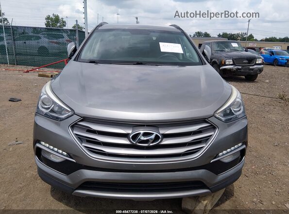 5XYZU3LA4HG389782 2017 HYUNDAI SANTA FE SPORT Gray Вид задньої частини салону