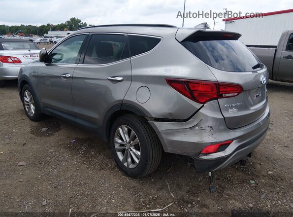 5XYZU3LA4HG389782 2017 HYUNDAI SANTA FE SPORT Gray Задня ліва чверть