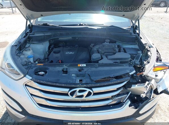 5XYZU3LB0GG315377 2016 HYUNDAI SANTA FE SPORT Silver Вид ззаду