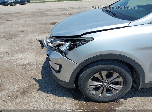 5XYZU3LB0GG315377 2016 HYUNDAI SANTA FE SPORT Silver Вид спереду