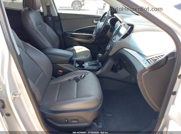 5XYZU3LB0GG315377 2016 HYUNDAI SANTA FE SPORT Silver Вид салону спереду