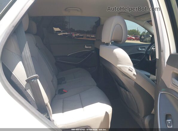 5XYZU3LB0HG436492 2017 HYUNDAI SANTA FE SPORT White Vista de la etiqueta del VIN