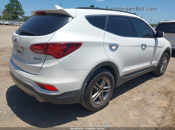5XYZU3LB0HG436492 2017 HYUNDAI SANTA FE SPORT White Trasero derecho