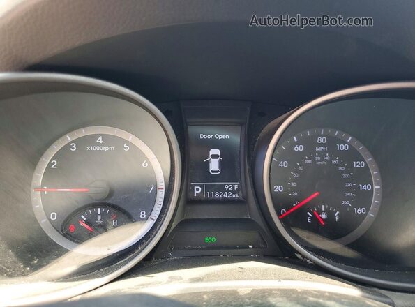 5XYZU3LB1GG308910 2016 HYUNDAI SANTA White Սարքավորումների վահանակի տեսք