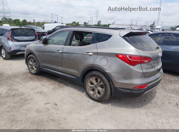 5XYZU3LB1GG324766 2016 HYUNDAI SANTA FE SPORT Silver Հետևի ձախ