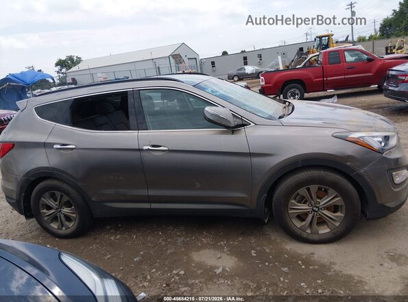 5XYZU3LB1GG324766 2016 HYUNDAI SANTA FE SPORT Silver Սալոնի հետևի տեսք