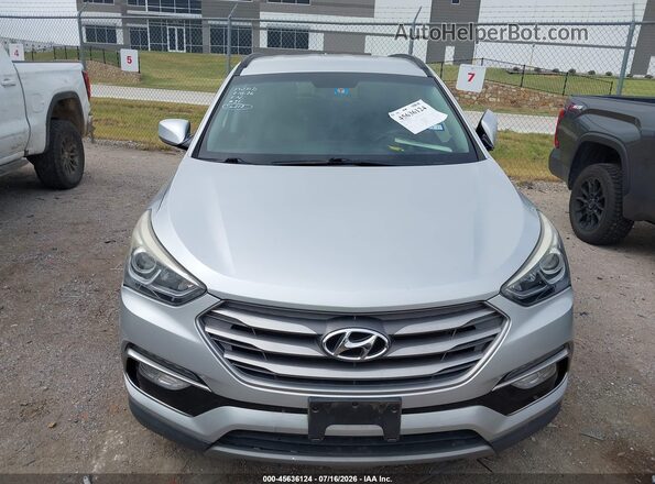 5XYZU3LB1HG425775 2017 HYUNDAI SANTA FE SPORT Серебряный Вид щитка приборов