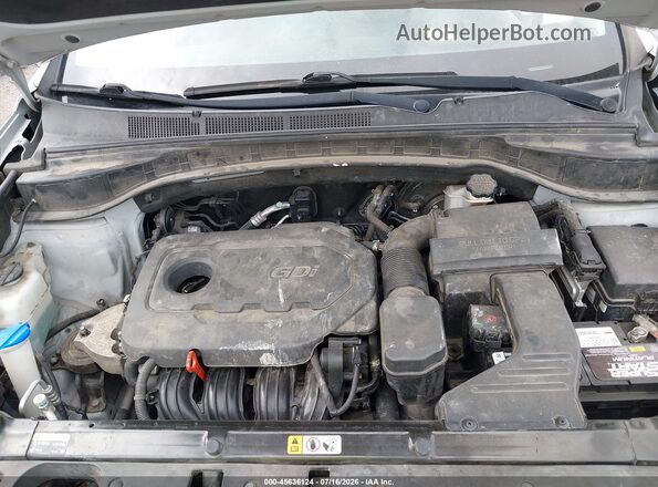5XYZU3LB1HG425775 2017 HYUNDAI SANTA FE SPORT Серебряный Вид сзади