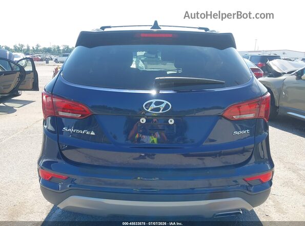 5XYZU3LB1HG452975 2017 HYUNDAI SANTA FE SPORT Blue 
