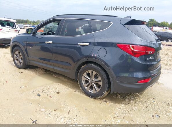 5XYZU3LB2GG336344 2016 HYUNDAI SANTA FE SPORT Blue Rear left