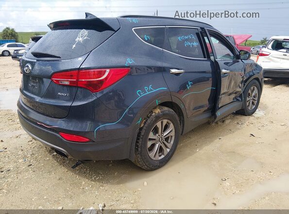 5XYZU3LB2GG336344 2016 HYUNDAI SANTA FE SPORT Blue Rear right