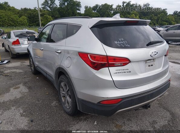 5XYZU3LB2GG366637 2016 HYUNDAI SANTA FE SPORT Silver Հետևի ձախ