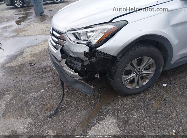 5XYZU3LB2GG366637 2016 HYUNDAI SANTA FE SPORT Silver Դիմացի տեսք