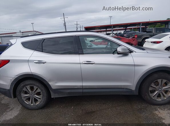 5XYZU3LB2GG366637 2016 HYUNDAI SANTA FE SPORT Silver Սալոնի հետևի տեսք