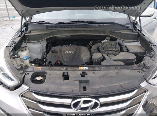 5XYZU3LB2GG366637 2016 HYUNDAI SANTA FE SPORT Silver Հետևի տեսք