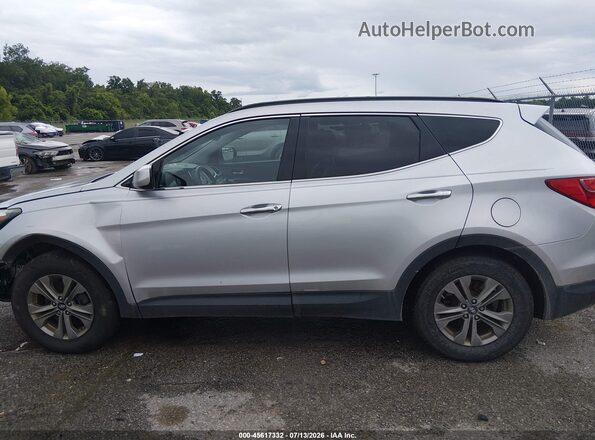 5XYZU3LB2GG366637 2016 HYUNDAI SANTA FE SPORT Silver Սալոնի 360 աստիճան տեսք