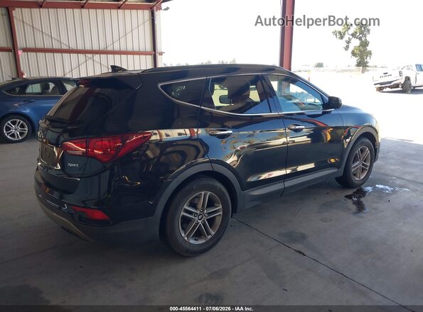 5XYZU3LB2HG407205 2017 HYUNDAI SANTA FE SPORT Black Задня права чверть
