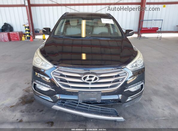 5XYZU3LB2HG407205 2017 HYUNDAI SANTA FE SPORT Black Вид щитка приладів