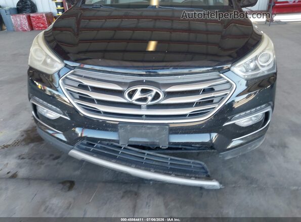 5XYZU3LB2HG407205 2017 HYUNDAI SANTA FE SPORT Black Вид спереду