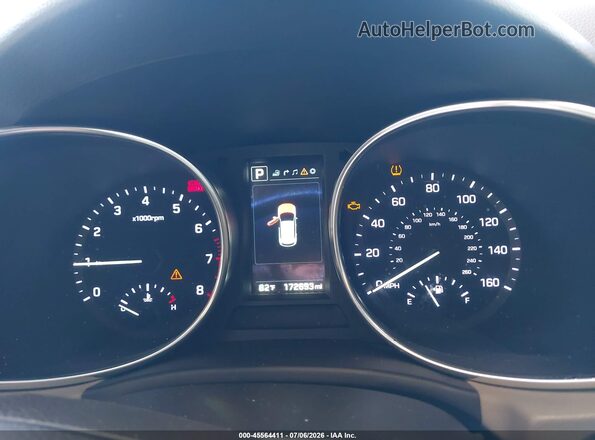 5XYZU3LB2HG407205 2017 HYUNDAI SANTA FE SPORT Black Вид задніх сидінь