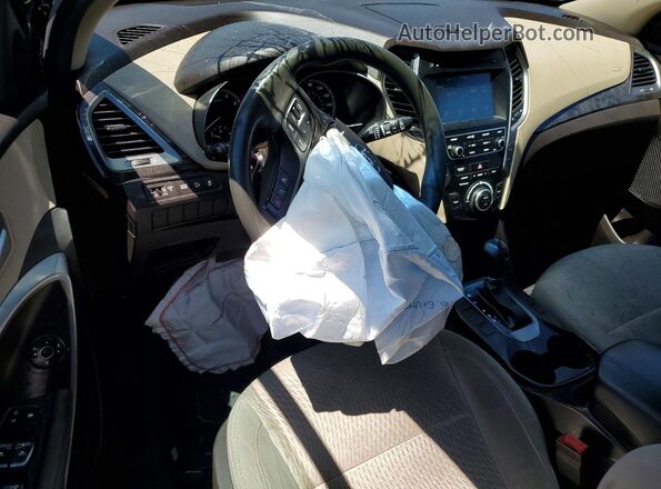 5XYZU3LB2HG429298 2017 HYUNDAI SANTA Black Vista del salpicadero