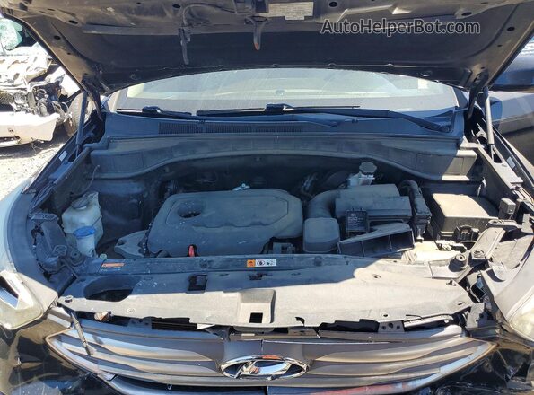 5XYZU3LB2HG429298 2017 HYUNDAI SANTA Black Vista del compartimento del motor