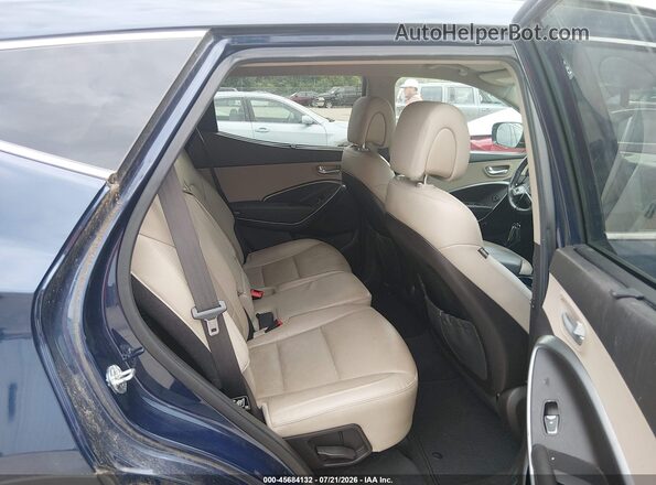 5XYZU3LB2HG454508 2017 HYUNDAI SANTA FE SPORT Blue VIN կոդի պիտակի տեսք
