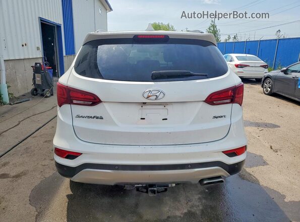 5XYZU3LB3HG452640 2017 HYUNDAI SANTA White Rear view