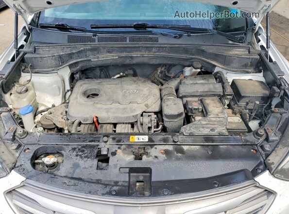 5XYZU3LB3HG452640 2017 HYUNDAI SANTA White Engine compartment view