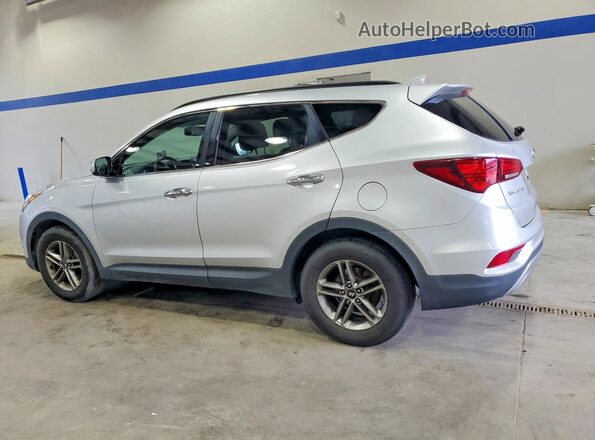 5XYZU3LB4HG384641 2017 HYUNDAI SANTA Silver Trasero izquierdo