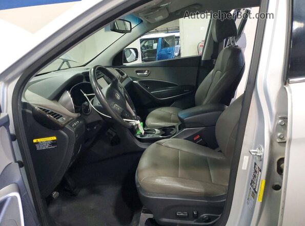 5XYZU3LB4HG384641 2017 HYUNDAI SANTA Silver Vista interior delantera