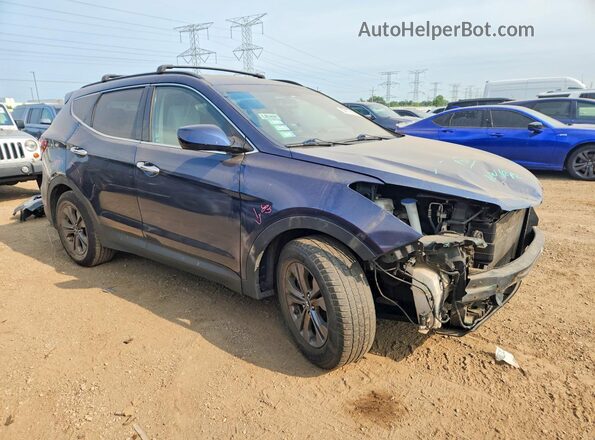 5XYZU3LB4HG422739 2017 HYUNDAI SANTA Blue Front right