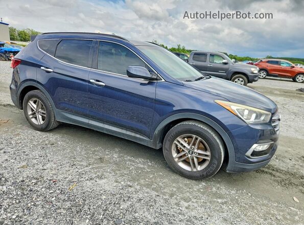 5XYZU3LB4HG425995 2017 HYUNDAI SANTA Синий Передняя правая четверть