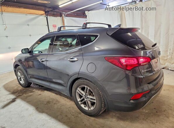 5XYZU3LB4JG508106 2018 HYUNDAI SANTA Charcoal Tył lewy