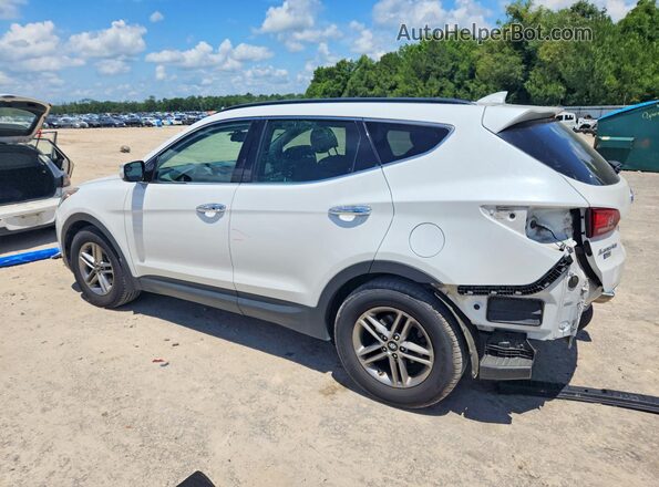 5XYZU3LB4JG541574 2018 HYUNDAI SANTA Белый Задняя левая четверть