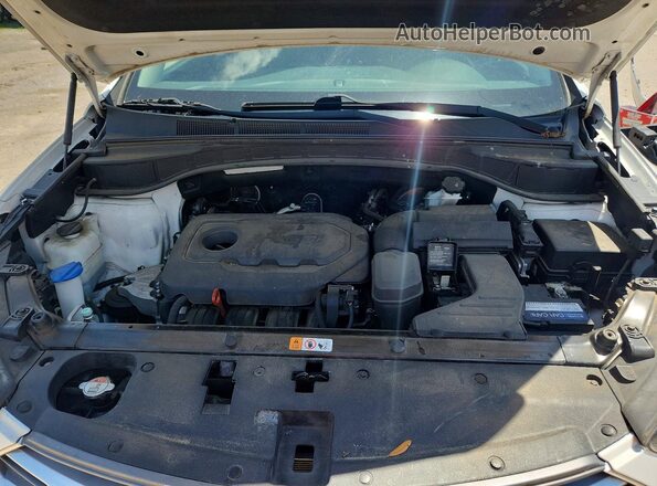 5XYZU3LB4JG541574 2018 HYUNDAI SANTA Белый Вид подкапотного пространства